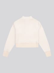 Juicy Couture Cream Girls Velour Zip-Thru Jacket - Image 6 of 7