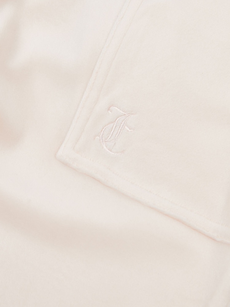 Juicy Couture Cream Tonal Wide Leg Trousers - Image 7 of 7