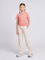 Juicy Couture Orange Girls Diamante Ringer 100% Cotton T-Shirt - Image 2 of 7