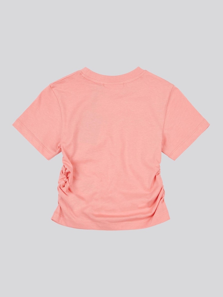 Juicy Couture Orange Diamante Ringer T-Shirt - Image 6 of 7