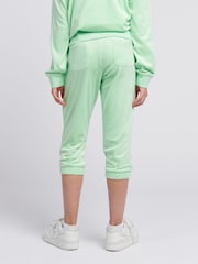 Juicy Couture Green Girls Capri Length Slim Joggers - Image 2 of 7