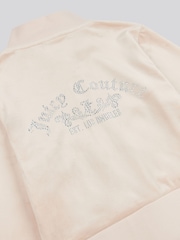 Juicy Couture Cream Girls Cropped Zip-Thru Sweatshirt - Image 8 of 8