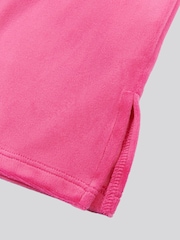 Juicy Couture Pink Girls Fold Over Waist Joggers - Image 8 of 8