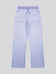Juicy Couture Dark Blue Tonal Wide Leg Trousers - Image 5 of 7