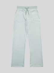 Juicy Couture Light Blue Tonal Wide Leg Trousers - Image 5 of 7