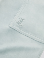 Juicy Couture Light Blue Tonal Wide Leg Trousers - Image 7 of 7