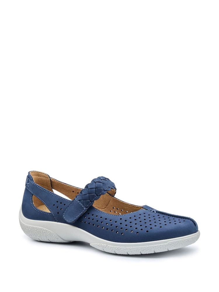 Hotter Blue Wide Fit Quake II Touch-Fastening Shoes - Image 2 of 4