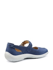 Hotter Blue Wide Fit Quake II Touch-Fastening Shoes - Image 3 of 4