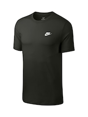 Nike Dark Brown Club T-Shirt - Image 5 of 6