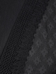 Черный - Monsoon Crochet Kaftan Dress - Изображение 3 из 3