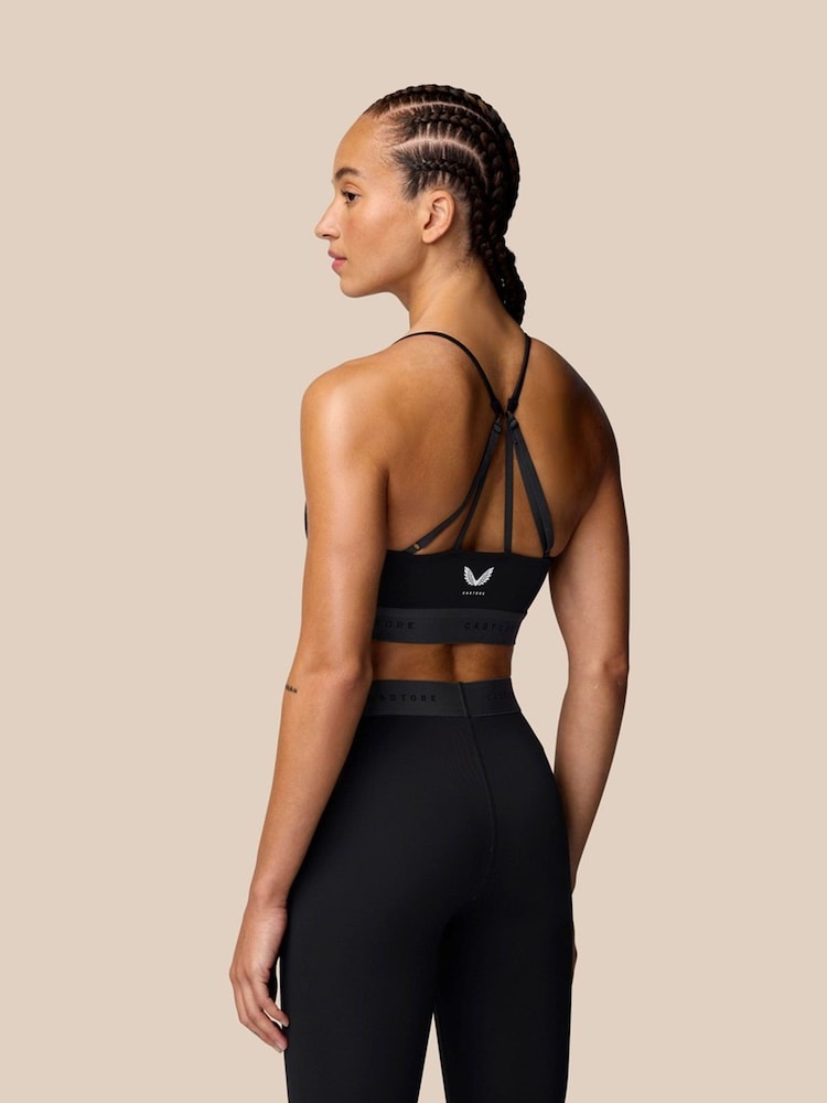 Castore Black Low Support Sports Bra - Image 2 of 3