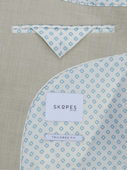 Skopes Natural Tailored Fit Tailored Fit Redding Suit: Jacket - Image 7 of 7