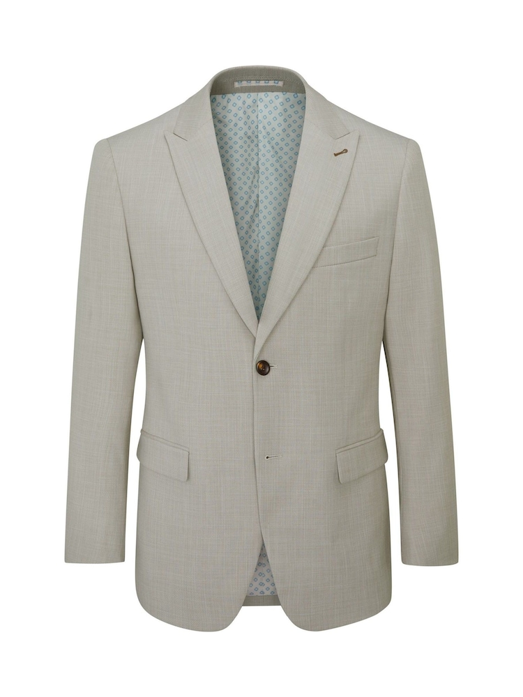 Skopes Natural Slim Fit Redding Suit Jacket - Image 6 of 7