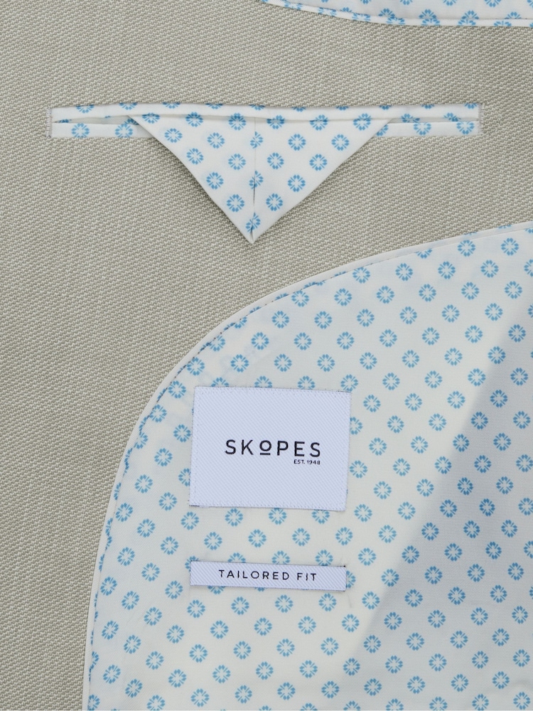Skopes Natural Slim Fit Redding Suit Jacket - Image 7 of 7