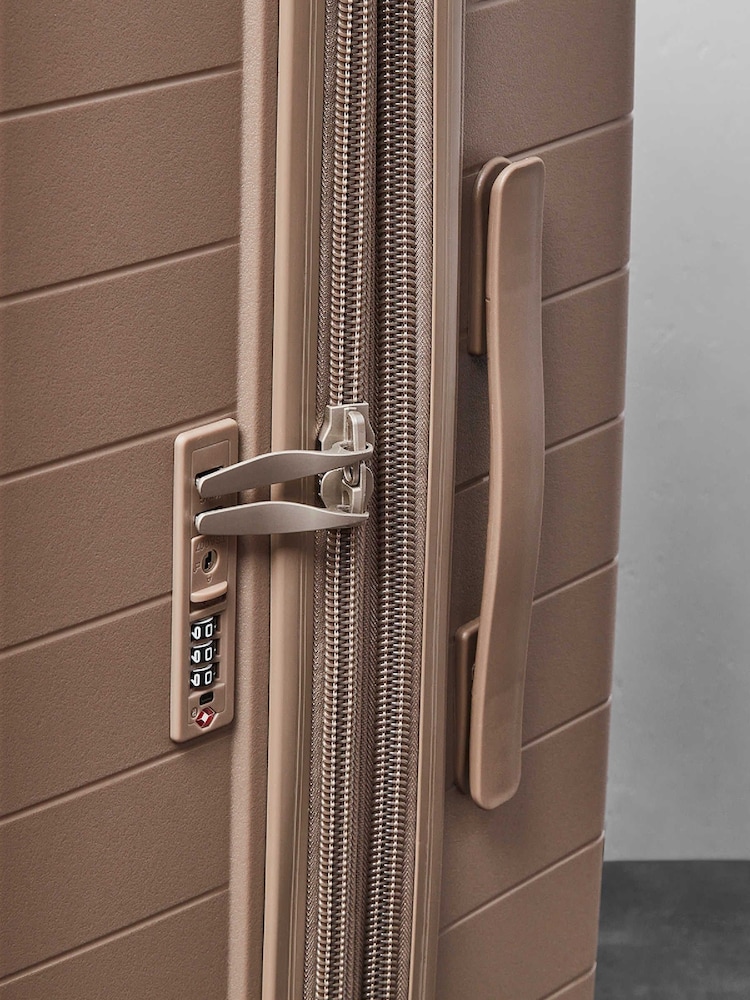 Телесный - Rock Luggage Большой чемодан Palma Nude - Изображение 6 из 6