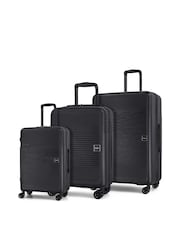 Rock Luggage  Lincoln Suitcases Black 3pc Set - Image 1 of 1