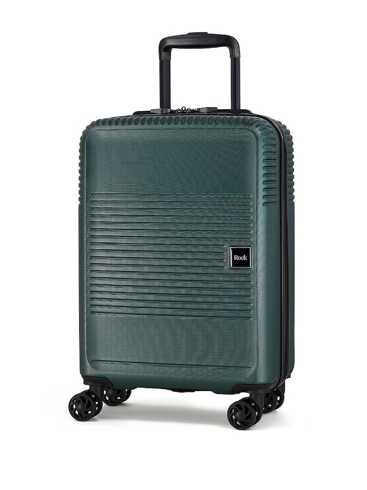 Rock Luggage Lincoln Cabin Green Suitcase - Image 2 of 2