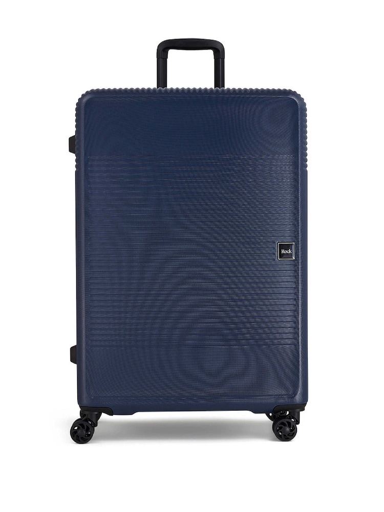 Rock Luggage Large Lincoln Black Suitcase - Image 1 of 4