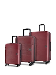 Rock Luggage  Lincoln Suitcases Black 3pc Set - Image 1 of 4