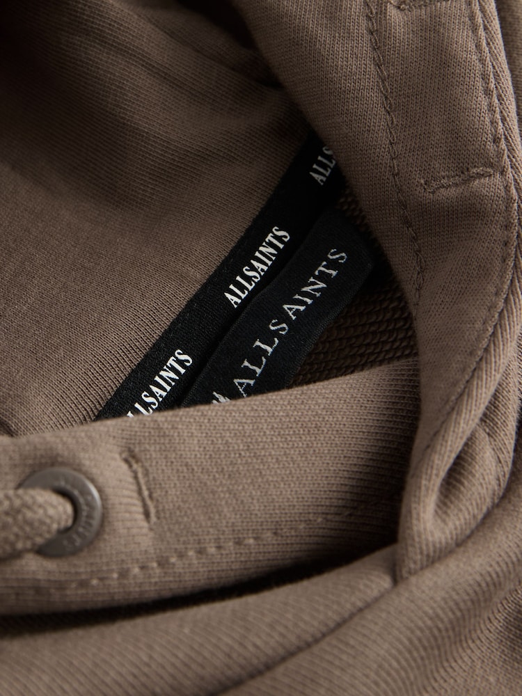 Braun - smALLSAINTS Übergroßer Underground Pullover Hoodie - Bild 6 von 6