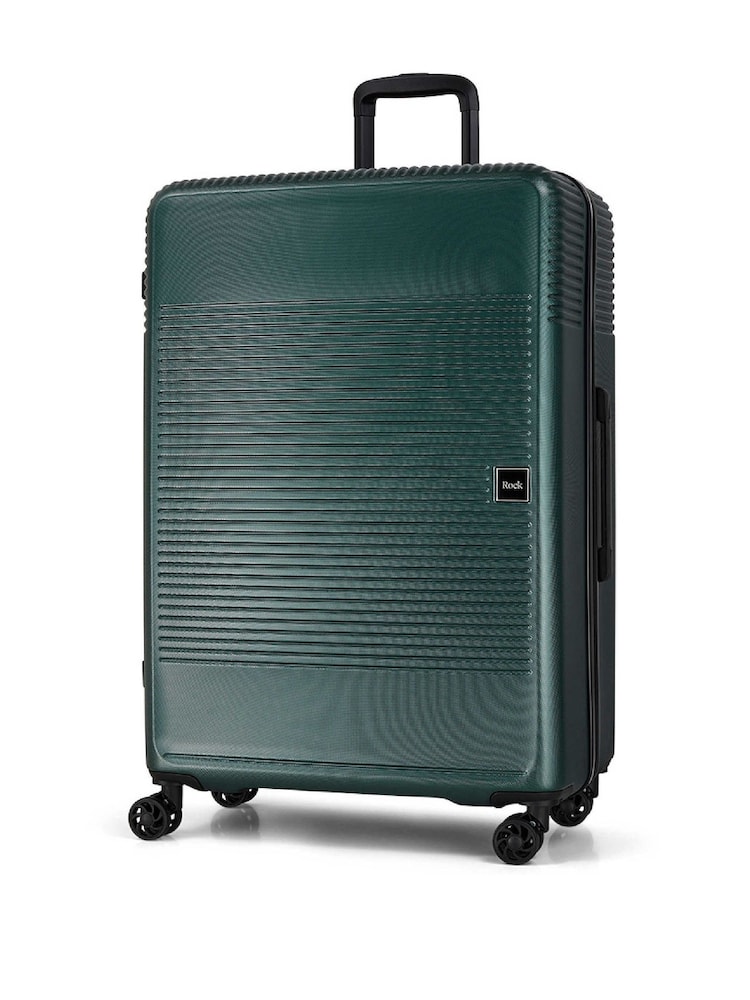 Зеленый - Черный чемодан Rock Luggage Lincoln - Изображение 4 из 4