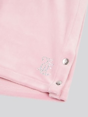 Rosa - Juicy Couture Girls Boxy T-Shirt & Velour Shorts Set - Imagen 10 de 10