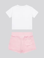 Rosa - Juicy Couture Girls Boxy T-Shirt & Velour Shorts Set - Imagen 7 de 10