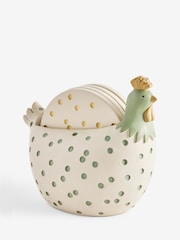 Set of 4 Spot Chicken Coasters - صورة 1 من 2