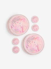Set of 4 Pink Artist Floral Corkback Placemats and Coasters - Image 1 of 1
