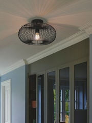 Nordlux Black Beroni Ceiling Light - Image 1 of 6