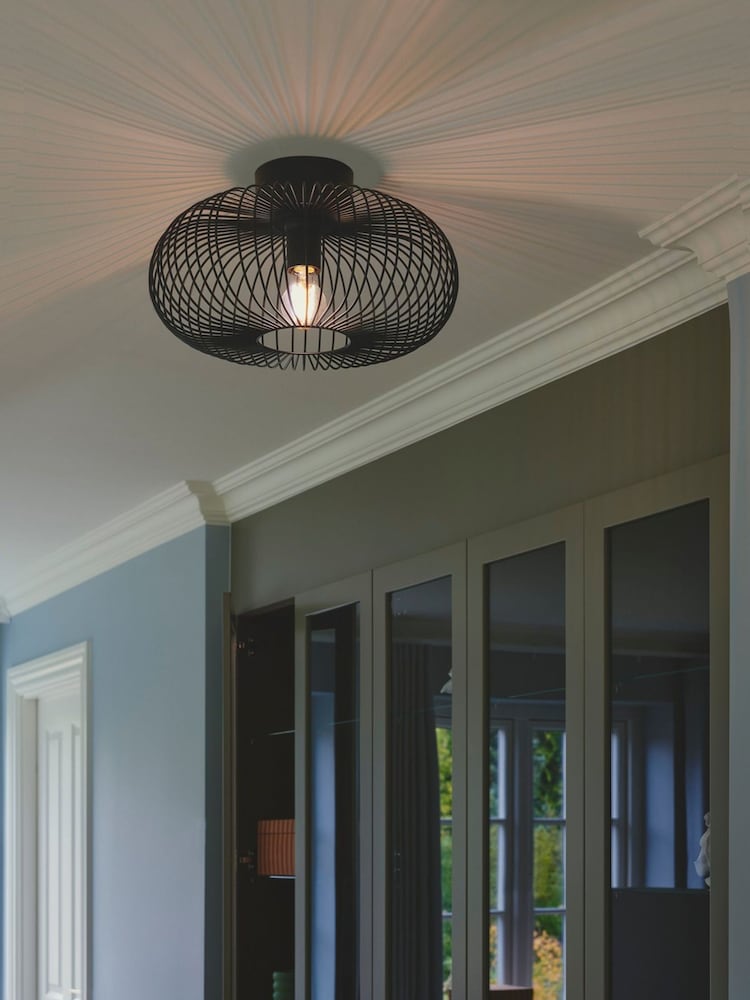 Nordlux Black Beroni Ceiling Light - Image 1 of 6