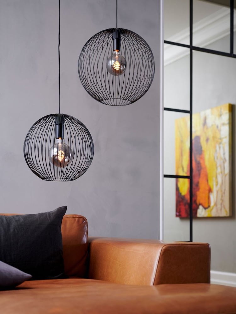 Nordlux Black Beroni 35 Pendant Ceiling Light - Image 1 of 4