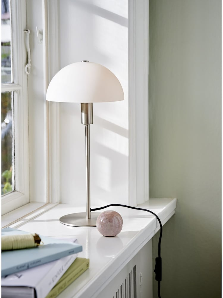 Nordlux Brushed Steel Ellen Table Lamp - Image 1 of 5