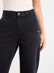 Lipsy Black Petite Slim Barrel Leg Jeans - Image 2 of 4