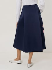 Jigsaw Blue Dreamy Floral Print Volume Skirt - Image 2 of 6