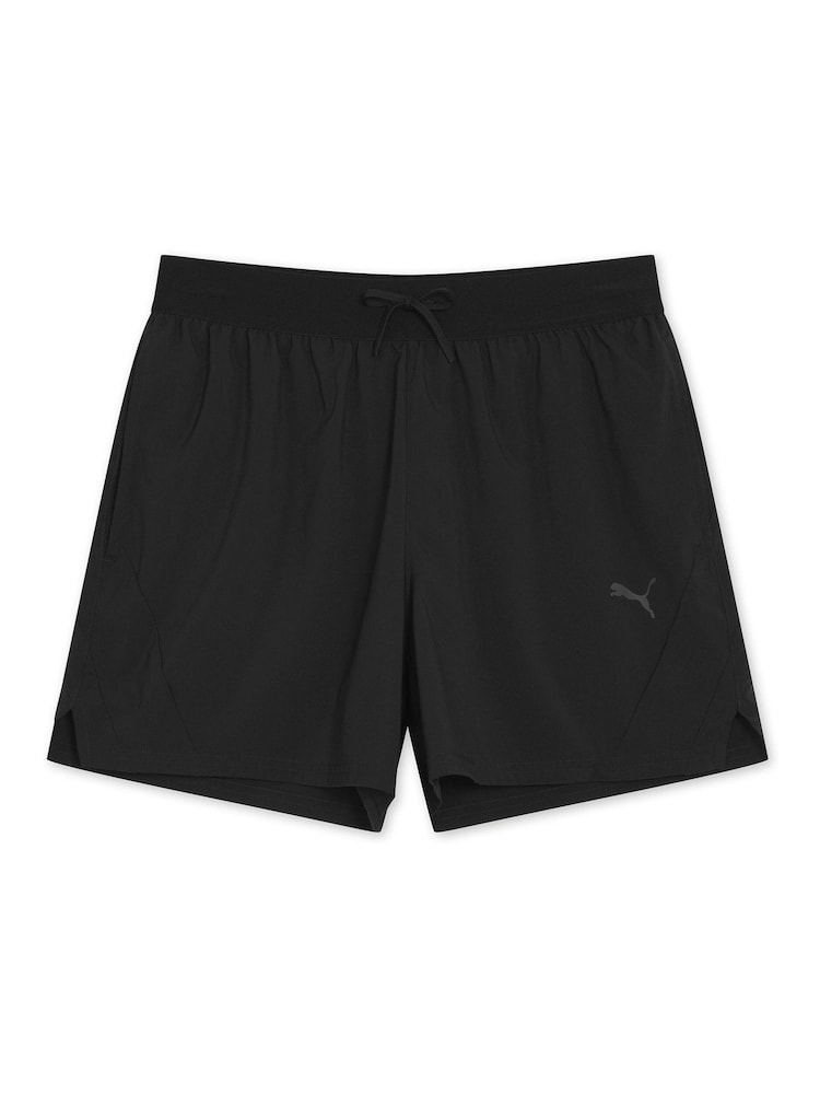 Puma Black Mens TRAIN 5" Woven Shorts - Image 1 of 2