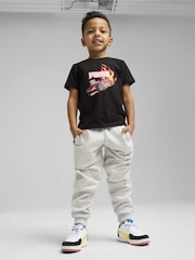 أسود - Puma Kids Boys Hot Wheels Graphic T-Shirt - صورة 1 من 1