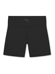Negro - Puma Womens Train 5" Alto Waist Tight Shorts - Imagen 2 de 2