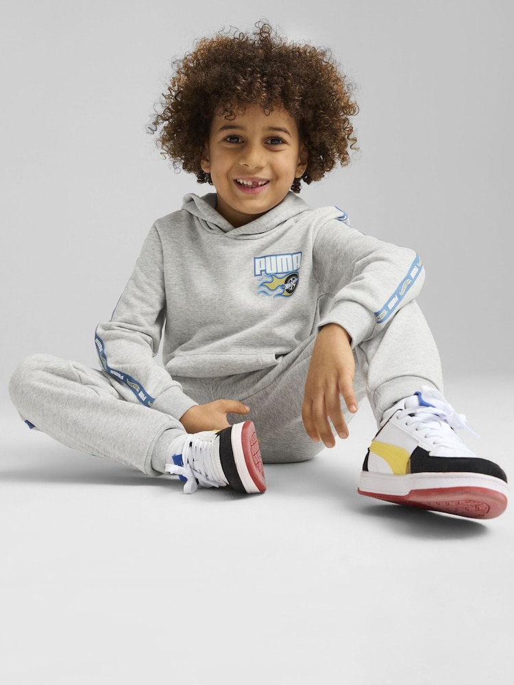 Puma Grey Kids X Hot Wheels Boys Hoodie - Image 1 of 4
