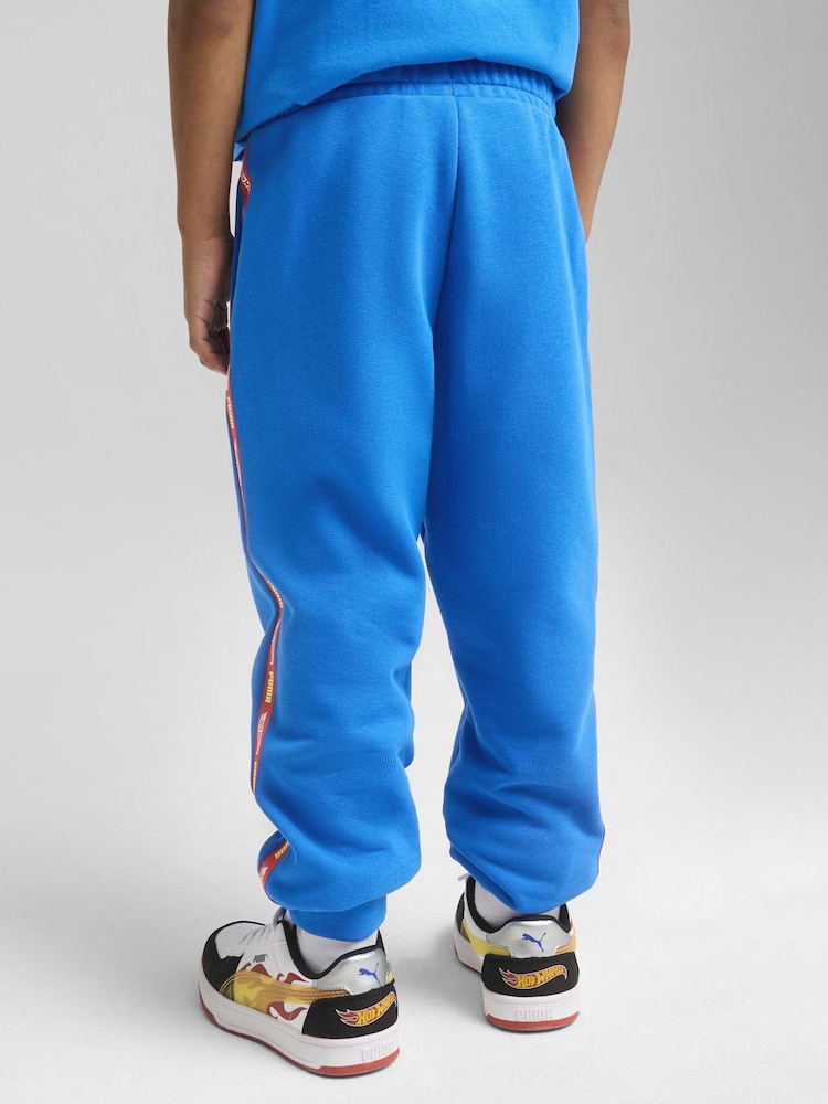 Puma Blue Kids Boys X Hot Wheels Sweat Joggers - Image 2 of 4