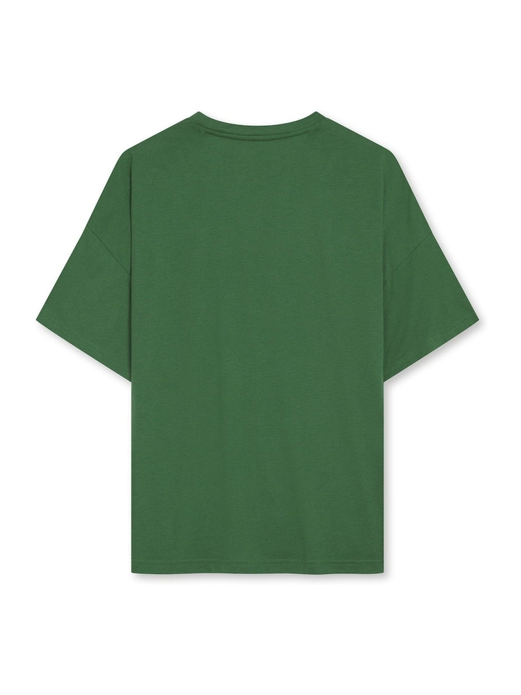 Puma Green Womens Oversized Train T-Shirt - Image 2 of 2