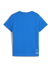 Puma Blue Kids Boys Hot Wheels Graphic T-Shirt - Image 2 of 2