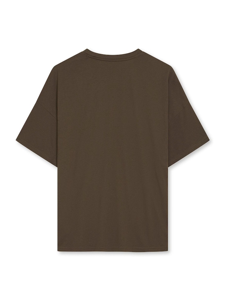 Puma Brown Womens Oversized Train T-Shirt - Image 2 of 2