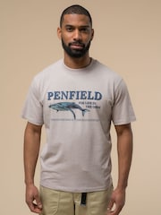 Penfield Mens Retro Whale T-Shirt - صورة 1 من 6