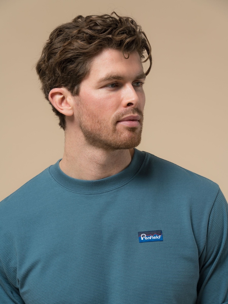 Tricou Penfield Bărbați Ripple texturat din jerseu de bumbac 100% - Imaginea 2 din 5