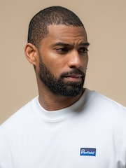 Penfield White Mens Fishing Bear T-Shirt - Image 4 of 6