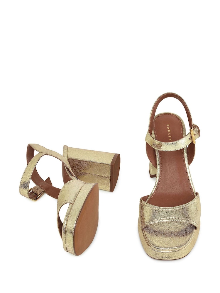 Gold - Radley – Freda Lane – Schuhe mit dicker Sohle - Bild 3 von 3 Gold - Radley – Freda Lane – Schuhe mit dicker Sohle - Bild 3 von 3