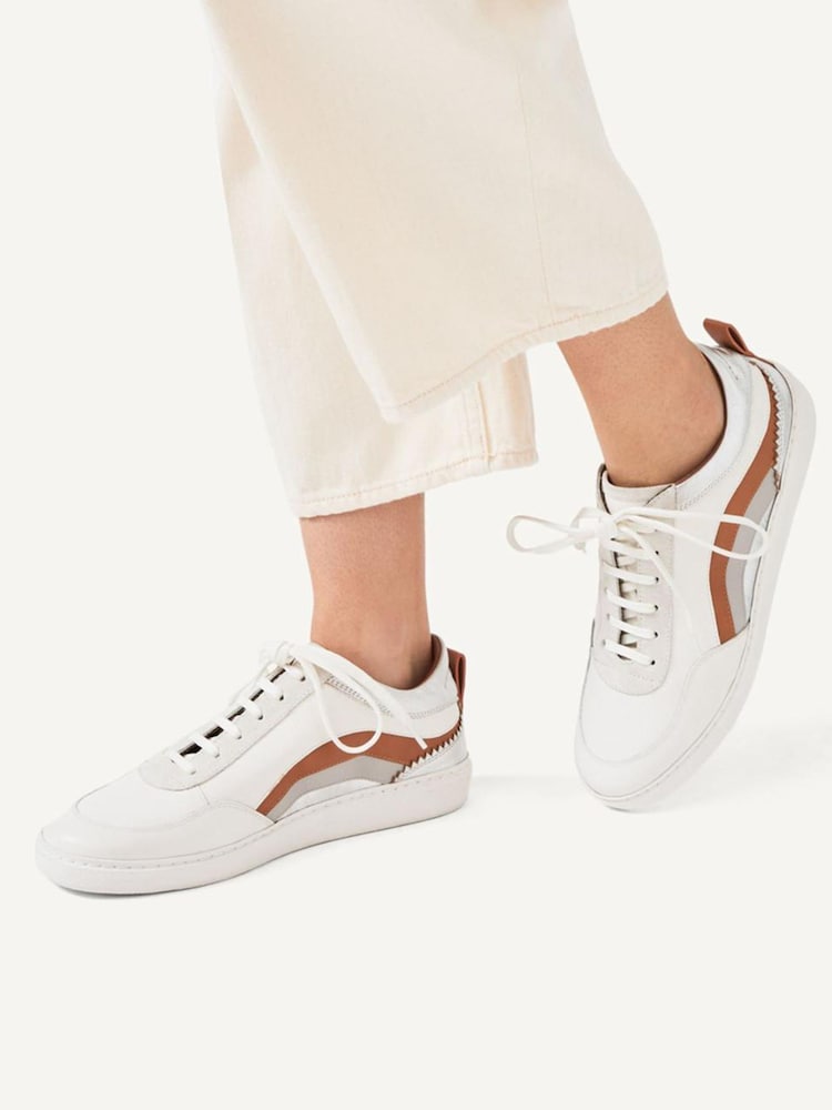 Radley June Lane Colour Block White Trainers - Image 1 of 4