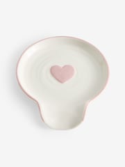Pink Heart Ceramic Spoon Rest - Image 4 of 4