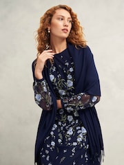 Hobbs Blue Matilda Scarf - Image 1 of 4